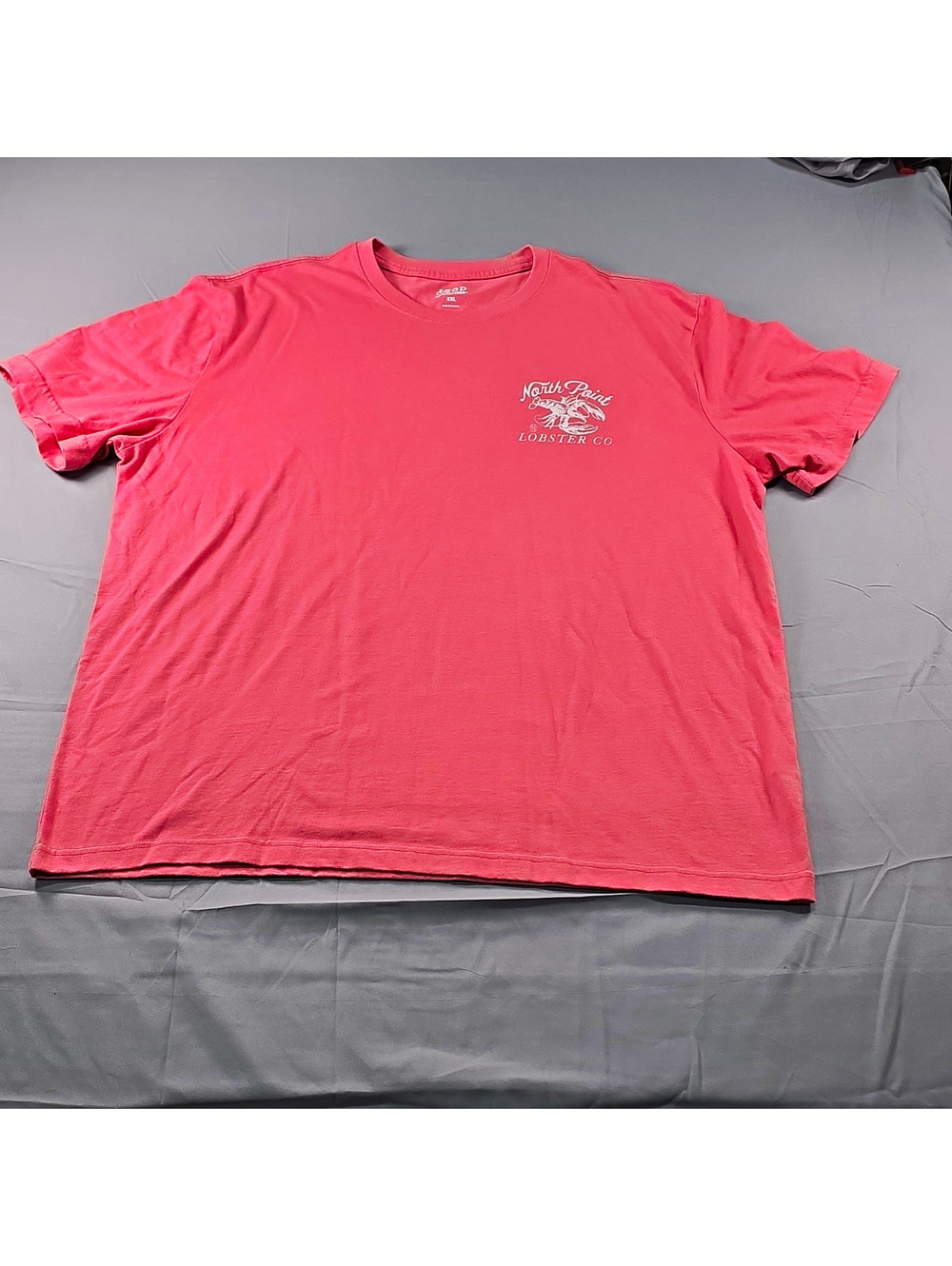 IZOD Saltwater Graphic T-shirt North Point Lobster Co Logo Size 2XL